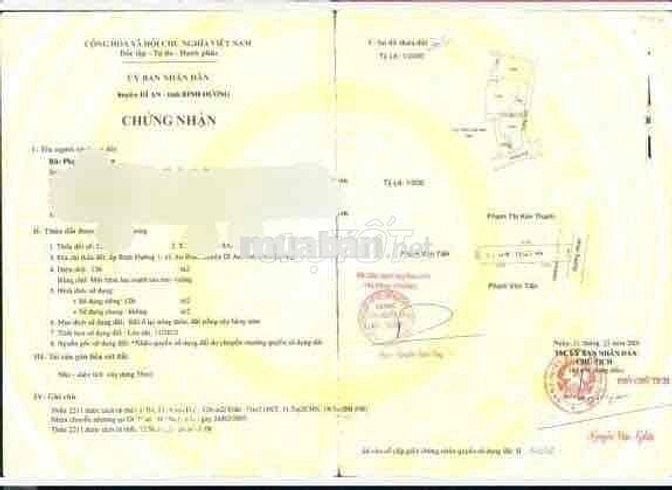 Đất mặt tiền gần cầu vượt Sóng Thần, P An Bình, Tp Dĩ An.