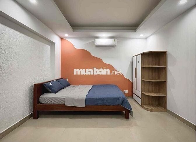 Phòng full nội thất tách bếp siêu rộng khu nhà ga T3- ETOWN cho anh em