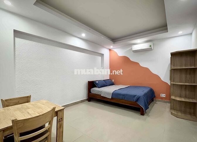 Phòng full nội thất tách bếp siêu rộng khu nhà ga T3- ETOWN cho anh em