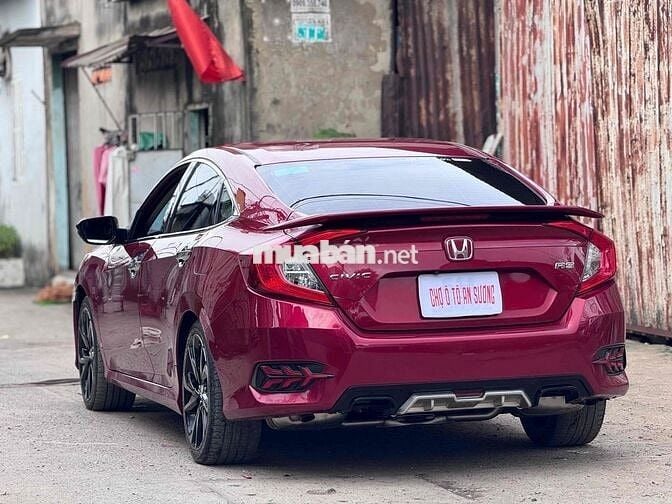 Bán Honda Civic 2021 bản Rs hỗ trợ bank