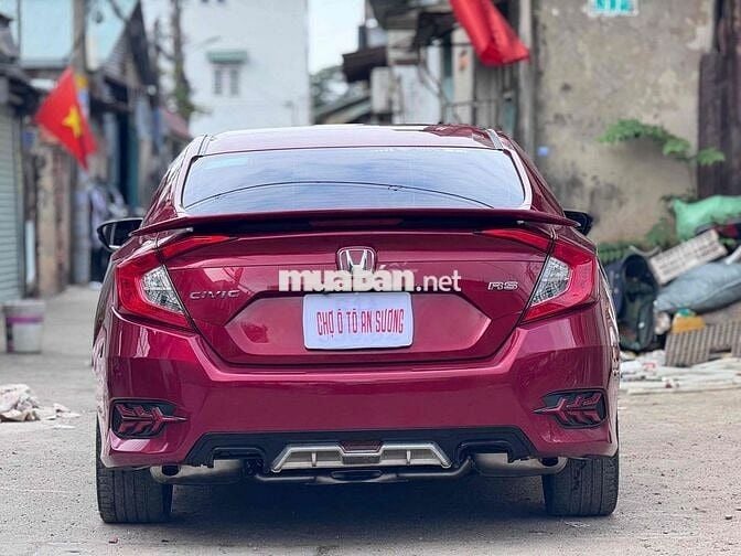Bán Honda Civic 2021 bản Rs hỗ trợ bank