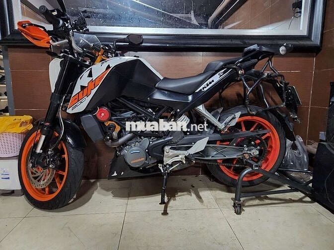 KTM Duke 200 Đen Trắng Cam