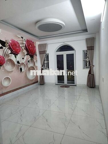 NHÀ MỚI NGUYÊN CĂN 5PN 6WC HẺM XE HƠI GÒ XOÀI