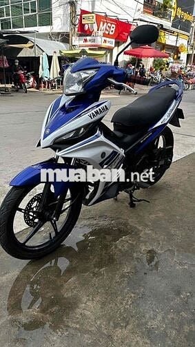 Exciter 135 xanh trắng 2012 ( hỗ trợ góp )