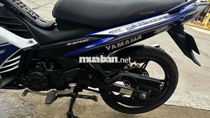 Exciter 135 xanh trắng 2012 ( hỗ trợ góp )