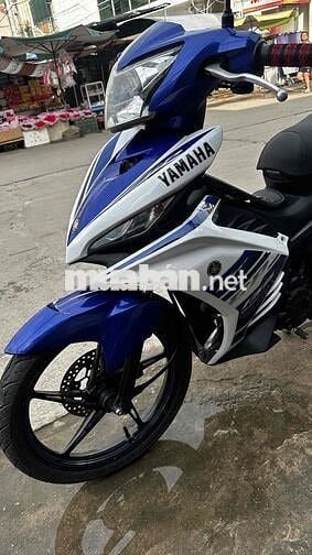 Exciter 135 xanh trắng 2012 ( hỗ trợ góp )