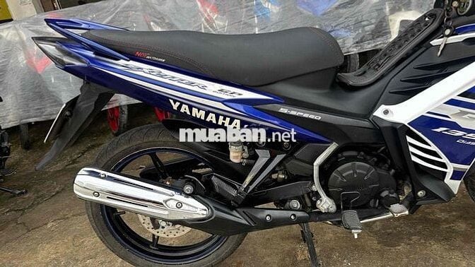 Exciter 135 xanh trắng 2012 ( hỗ trợ góp )