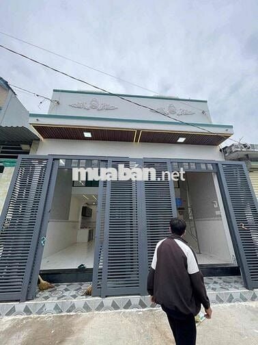 Nhà Nguyễn Văn Bứa - Hóc Môn ( 3,5m- 10m) giá 385tr gần chợ Nhị