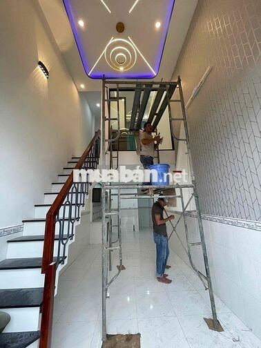 Nhà Nguyễn Văn Bứa - Hóc Môn ( 3,5m- 10m) giá 385tr gần chợ Nhị