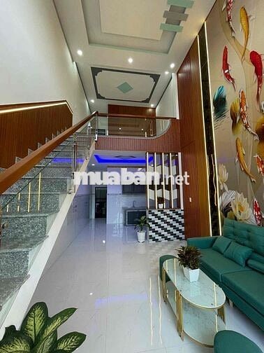 Nhà Nguyễn Văn Bứa - Hóc Môn ( 4m-10m2) giá 375tr gần chợ Nhị Xuân