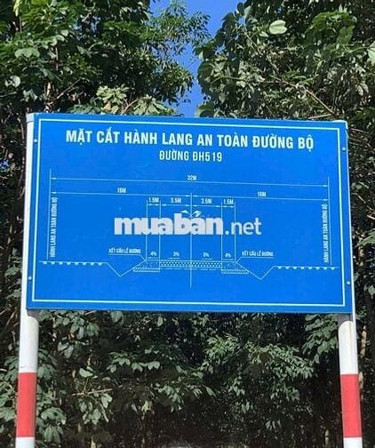 Sang nhượng lại 250m2 lô đất mặt tiền DH519 Phước Thành HCM, giá rẻ