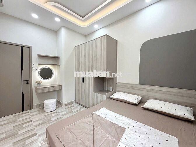 SIÊU PHẨM NHÀ ĐẸP GẦN CHỢ BÀ CHIỂU - FULL NỘI THẤT - VÀI BƯỚC RA MT