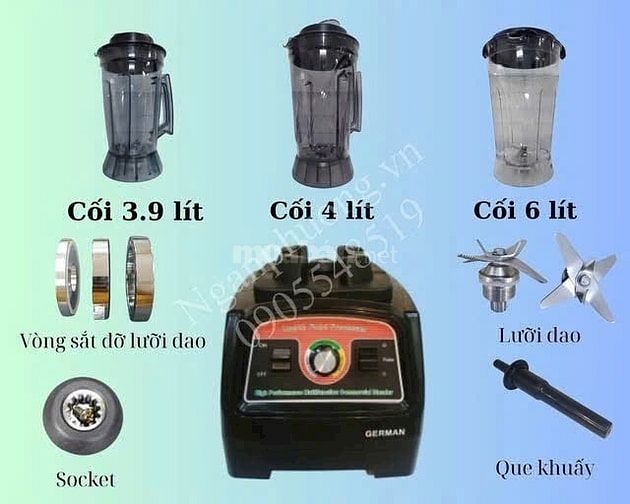 Máy xay sinh tố công nghiệp dùng quán sinh tố, cafe, barista, nhà hàng