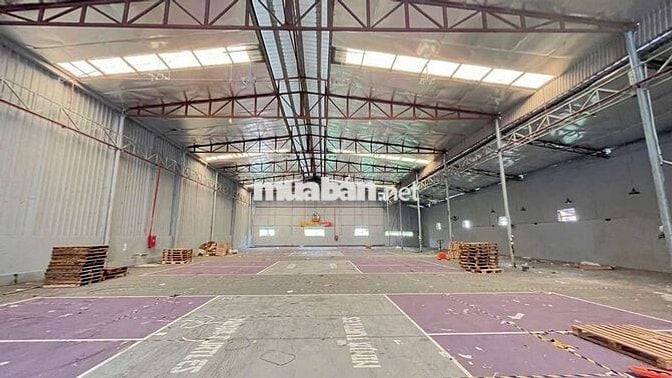 CHO THUÊ XƯỞNG 1500m2 CÓ PCCC TỰ ĐỘNG GIÁ 115tr/ GẦN NGÃ TƯ BÌNH PHƯỚC