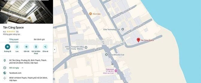 CHO THUÊ MẶT BẰNG TRỆT – 5C TÂN CẢNG, QUẬN BÌNH THẠNH