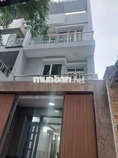 Nhà mặt tiền đường DTG đối diện 2 chung cư 4,5❌20 4 tầng tiện ở làm vp