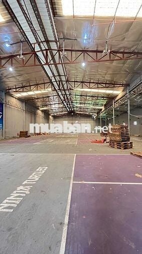 CHO THUÊ XƯỞNG 1500m2 CÓ PCCC TỰ ĐỘNG GIÁ 115tr/ GẦN NGÃ TƯ BÌNH PHƯỚC