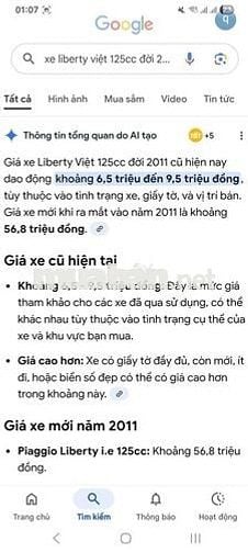 xe liberty việt 125 ie đời mới có Fi.còn mới toanh