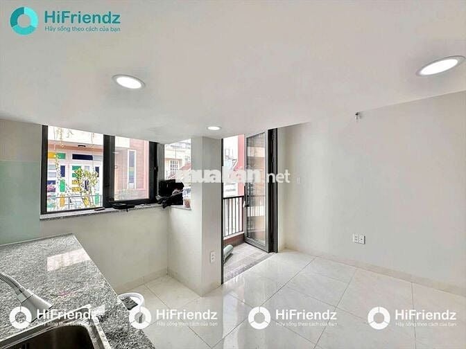 CĂN HỘ DỊCH VỤ MỚI XÂY - BANCOL RIÊNG SIÊU THOÁNG - MÁY GIẶT - FULL NT