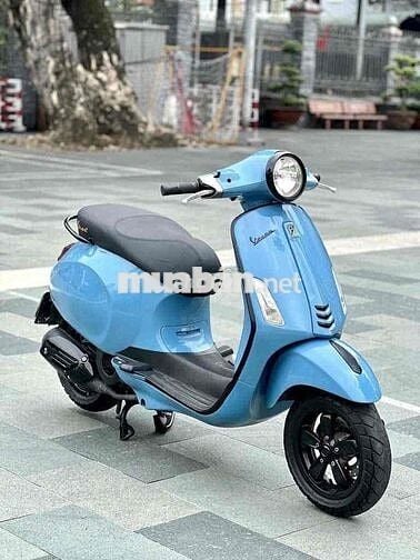 vespa Prima màu xanh 2015_máy êm ngon như xe mới