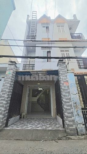 Bán gấp nhà 1trệt, 2 lầu, Hẻm 28 Lương Văn Can, P15, Q8. N3,2m x D12m