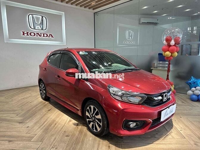 Honda Brio RS 2021 Đỏ. Mới Tinh.Full lịch sử hãng