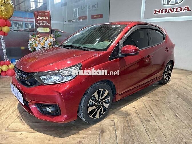 Honda Brio RS 2021 Đỏ. Mới Tinh.Full lịch sử hãng