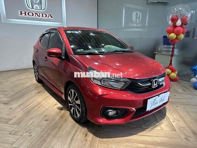 Honda Brio RS 2021 Đỏ. Mới Tinh.Full lịch sử hãng