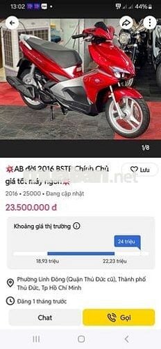 Air Blade Zin chính chủ BSTP