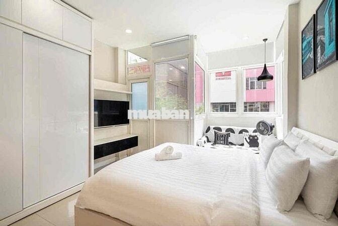 Studio Trung Tâm Balcony Bùi Viện, chợ Bến Thành, Co.opmart Cống Quỳnh