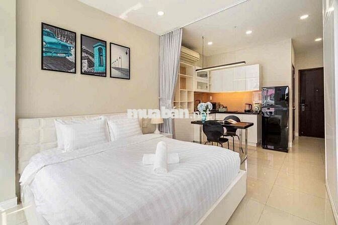 Studio Trung Tâm Balcony Bùi Viện, chợ Bến Thành, Co.opmart Cống Quỳnh