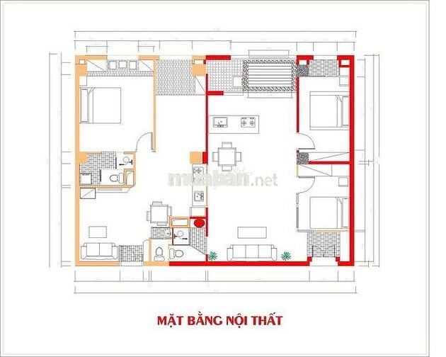 Bán căn hộ chung cư cao cấp diện tích 148m2 chính chủ tại Hà Đông