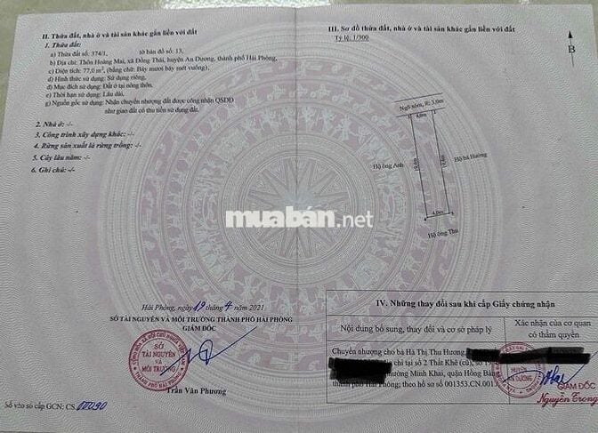 Đất 77m2 HXH 3m Hoàng Mai, Đồng Thái chỉ 1,35 tỷ đồng