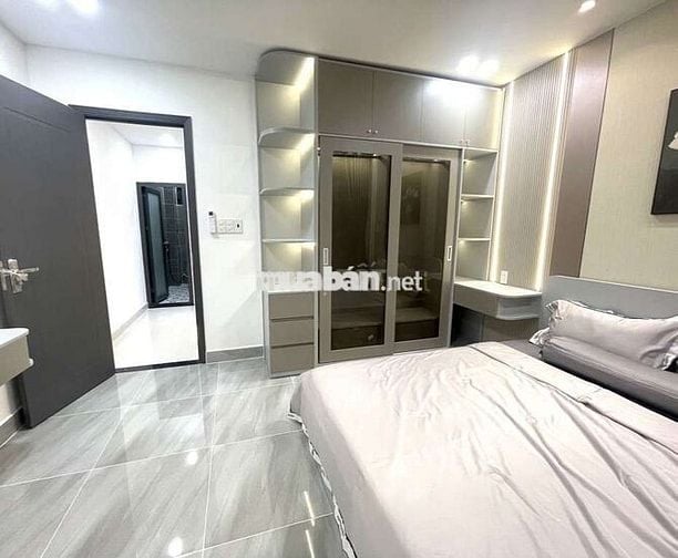 Hẻm xe hơi Bùi Quang Là, 45m, 4 tầng 4pn, giá nhỉnh 6.9 tỷ.