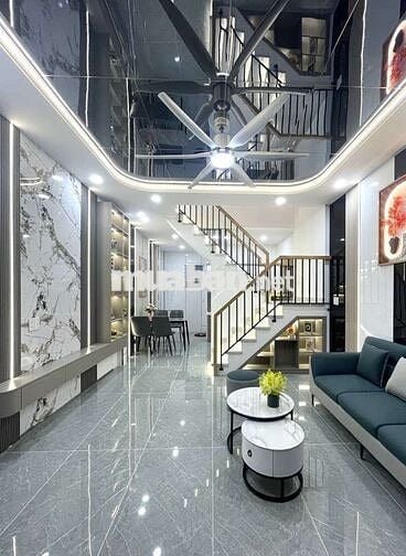 Hẻm xe hơi Bùi Quang Là, 45m, 4 tầng 4pn, giá nhỉnh 6.9 tỷ.