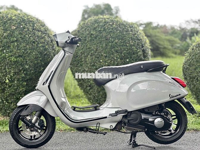 ✅✅VESPA 125cc.XÁM XI MĂNG SIÊU KENG.TUYỆT ĐẸP