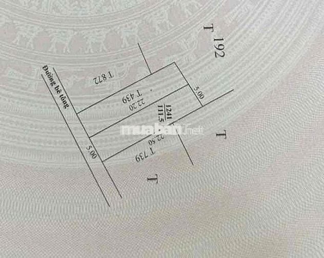 Bán lô đất kiệt ôtto Tôn Đản Hoà An Cẩm Lệ