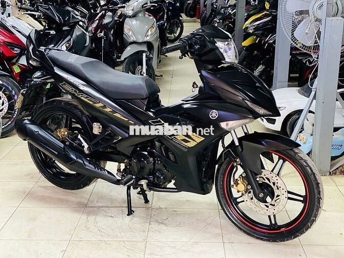 XE MÁY THỊNH PHÁT - EXCITER 150 ĐEN NHÁM ĐỜI CHÓT