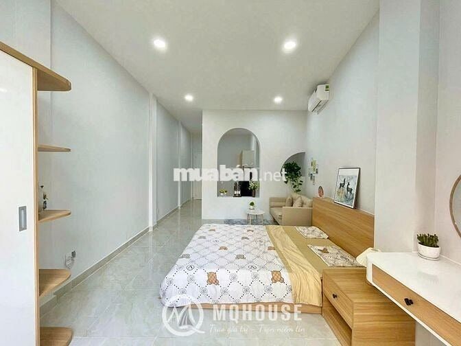 CHO THUÊ CĂN HỘ 1 PHÒNG NGỦ BAN CÔNG RỘNG TÁCH BẾP RIÊNG TẠI QUẬN 7