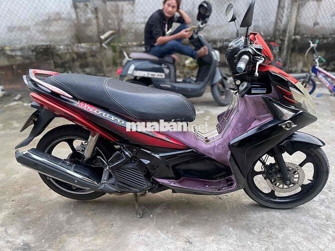 Yamaha Nouvo 5 Fi SX Đỏ Đen bển 95 máy êm