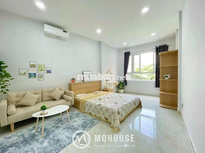 CHO THUÊ CĂN HỘ 1 PHÒNG NGỦ BAN CÔNG RỘNG TÁCH BẾP RIÊNG TẠI QUẬN 7
