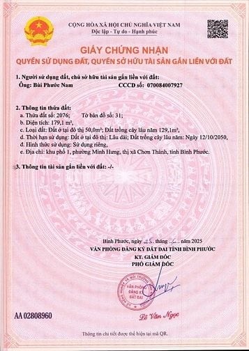 ĐẤT NỀN SỔ SẴN GIÁ RẺ TẠI CHƠN THÀNH BÌNH PHƯỚC