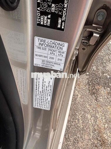 Toyota Vios 2024 1.5E CVT - 81000 km