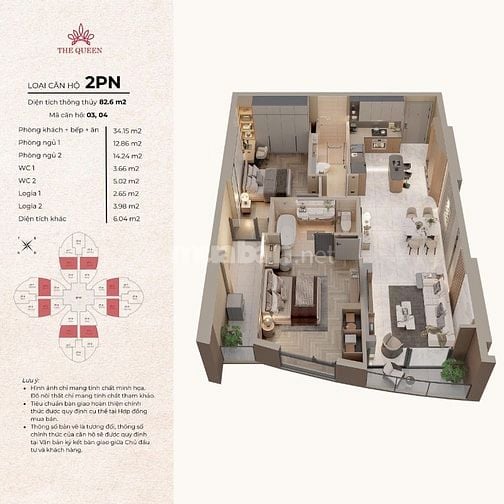 The Queen 360 Giải Phóng – tổ hợp căn hộ cao cấp