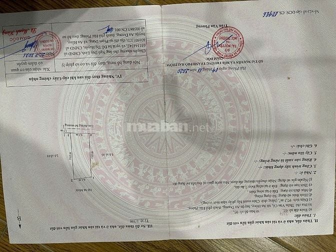 Bán lô đất 97,5m2 tại văn cú, An Đồng, An Dương, Hải Phòng. Giá 2,9x t