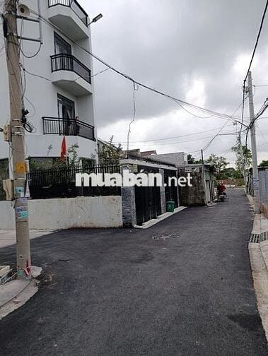 [CC]Cho thuê nhà mới xây 100m2, hẻm oto, đường số 8, Hiệp Bình Phước