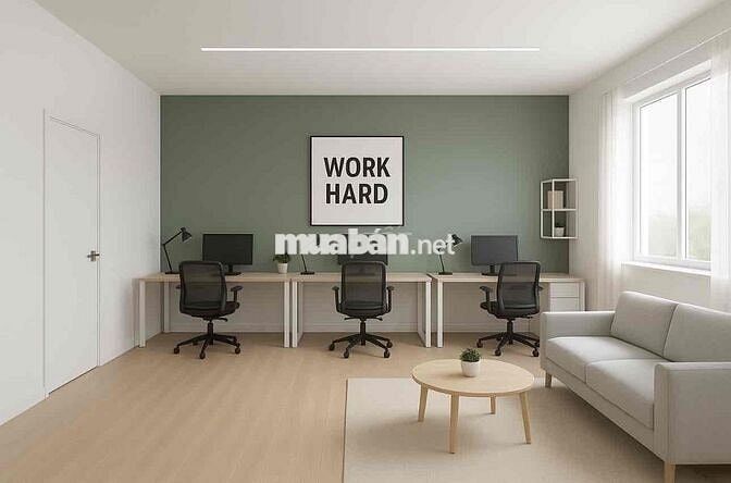 Văn phòng dt sử dụng 100m2 Gần Trung tam Q1