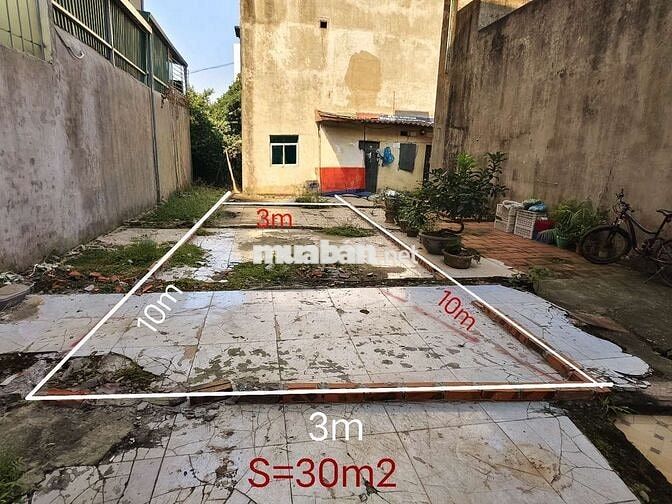 Bán đất hiếm 30m² – Bồ Đề, Long Biên – giá 4.8 tỷ