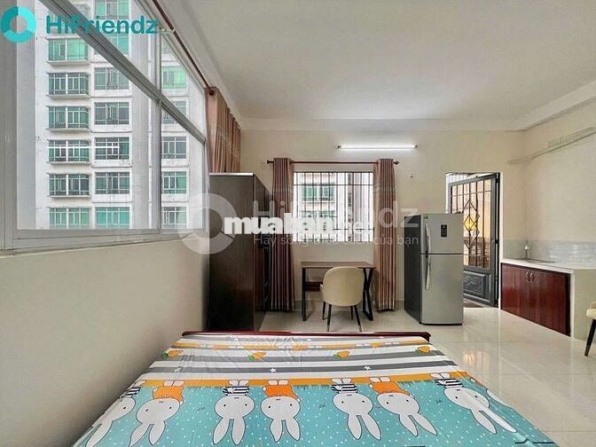 Studio ban công | máy giặt riêng | tân hưng sau sunrise city