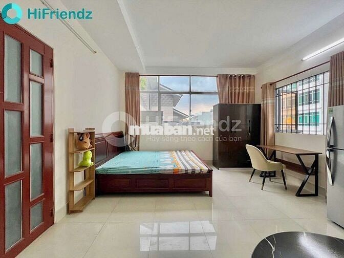 Studio ban công | máy giặt riêng | tân hưng sau sunrise city